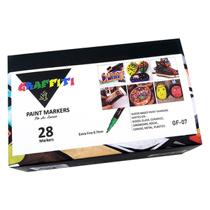 Marqueur acrylique imperméable, non décolorant, vente directe d'usine, peinture spéciale pour l'art, marqueur acrylique, stylo - Product Image 1