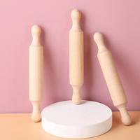 Rouleau à pâtisserie miniature en bois LOMATO pour enfants, jouet éducatif, écologique, de haute qualité, personnalisable, sûr et durable, vente en gros