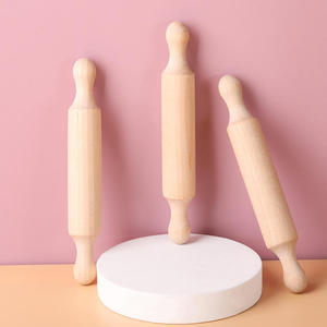 เครื่องมือนวดแป้งไม้ขนาดเล็กสำหรับเด็กใช้ในครัวของเล่นเพื่อการศึกษาสำหรับเด็กเป็นมิตรกับสิ่งแวดล้อม - Product Image 3