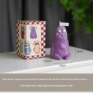 <span class=keywords><strong>Vela</strong></span> Aromática de Cera de Soja con Diseño Original, Venta al por Mayor, Regalo de Cumpleaños, Regalo Artesanal, Regalo para Pascua, San Valentín - Product Image 5