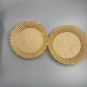 Papier sulfurisé jetable pour friteuse à air, enduit de silicone de qualité alimentaire, format carré personnalisable, imprimable, pour four et friteuse à air - Product Image 1