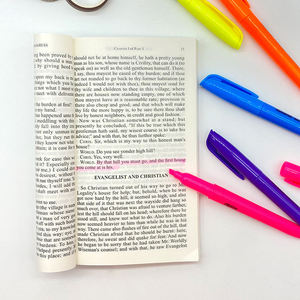 Nuevos Marcadores Fluorescentes de Color Neón para Escritura Creativa, Trabajo de Oficina y Actividades de Aprendizaje - Product Image 5