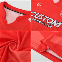 Maillot de Foot Rétro Homme à Manches Courtes Respirant et Séchage Rapide avec Logo H363