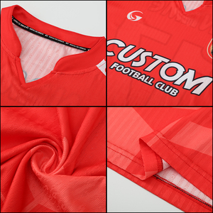 Kaos Sepak Bola Lengan Pendek Bernapas Jersey Retro Sepak Bola Cepat Kering Kaos Sepak Bola Retro Pria Camisetas De Futbol Dengan Logo H363 - Product Image 6