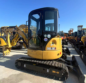Excavadora de segunda mano CAT 303.5c Mini para uso doméstico CAT303.5 CAT 303.5E CR 3 Ton Mini Excavadora Cat Excavadora usada - Product Image 2