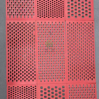 Maille de tamis vibrant en caoutchouc durable pour pièces de machine de concassage de roches, de pierres et de sable de carrière minier intensif, vente en gros