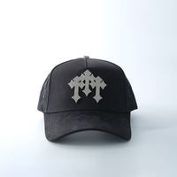 Gorra de Béisbol de 5 Paneles de Gamuza, Modelo 100% Original, Nueva, de Calidad OEM ODM, X El Mago, Gorras de Béisbol Personalizadas, Gorras con Barba Dorada