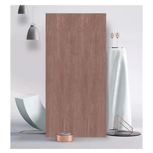 セラミックタイル60x120ダーク木製磁器壁クラッディングタイル素朴な艶出し外装サイディング