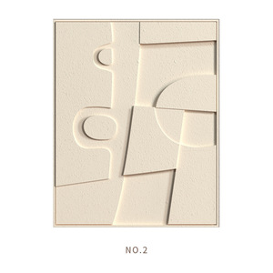Pittura a mano <span class=keywords><strong>in</strong></span> arenaria tridimensionale minimalista stile europeo hotsale, pittura decorativa per soggiorno - Product Image 1