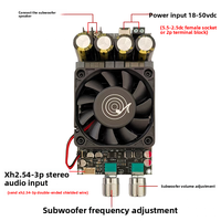 DC18-50V ZK-6001 Subwoofer actif Pure Post Amplifier Board 600W Module mono de filtrage passe-bas