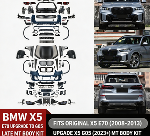 ชุดแต่งภายนอกรถยนต์ Auron X5 E70 รุ่นใหม่ อัพเกรดกันชน ปี 2007-2013 ราคาดีที่สุด ชุดเต็ม ขายส่ง - Product Image 1