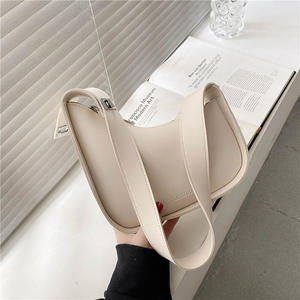 Nouvel Arrivage Sac à Bandoulière Chic et Polyvalent en Cuir PU, Style Français Tendance, Asymétrique, à Bretelle Unique, Luxueux et Zippé - Product Image 3