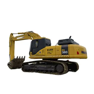 Komatsu tarafından kullanılan ekskavatör, dünyayı yaratmak ve geleceği etkilemek için japon marka Komatsu PC360-7 makinelerinden geliyor