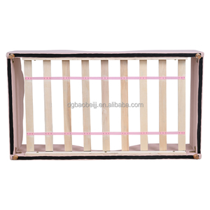 Letto singolo rosa per bambini, morbido e versatile, con funzione anti-danno, personalizzabile OEM, all'ingrosso, per cameretta - Product Image 5