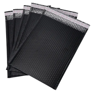 Enveloppes à bulles noires imperméables et antichoc, enveloppes rembourrées noires, sacs d'expédition rembourrés, enveloppes à bulles noires pour petites entreprises - Product Image 2
