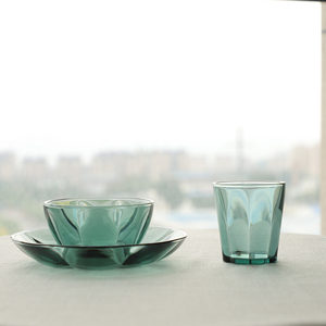 تصميم جديد لوحة زجاجية ملونة للاستخدام المنزلي أواني طعام لغسالة الأطباق الميكروويف السلامة ملون لوحة زجاج البورسليكات - Product Image 5