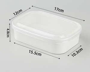 Greenpacking 500ml 650ml 750ml 1000ml Boîte à repas rectangulaire jetable recyclable en papier kraft à fond carré - Product Image 3