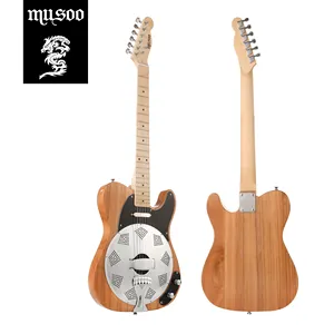 MusooエレクトリックレゾネーターギターTLスタイルカスタムOEMベストプライスロックチューナー