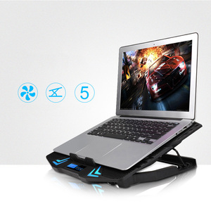 Ice Coorel Colorful Cooler <strong>Cooling</strong> 6 Fans Pad Usb Fan Metal Mesh <strong>Laptop</strong> <strong>Cooling</strong> Stand - Product Image 6