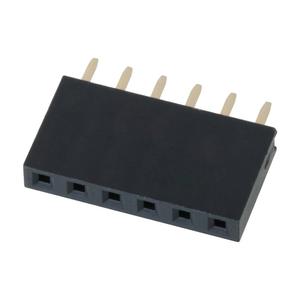 Conector Hembra de Aleación de Cobre de 3.0 A, Duradero, de Venta Caliente, con Orificio Pasante, Paso de 2.54 mm, Recto, Tipo DIP - Product Image 4