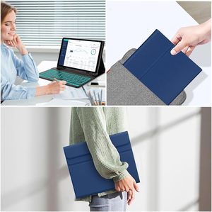 Có Thể Tháo Rời Bàn Phím Trường Hợp Đối Với Samsung Máy Tính Bảng Galaxy Tab A9 Cộng Với 5G 11 <span class=keywords><strong>Inch</strong></span> 2023 Trường Hợp Với Bàn Phím Cho A9 + 11 <span class=keywords><strong>Inch</strong></span> Máy Tính Bảng Đứng - Product Image 6