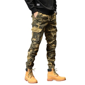 High Quality, <strong>Men's</strong> Casual Camouflage Cargo Pants Multi-Pocket Streetwear Trousers <strong>Loose</strong> <strong>Fit</strong> Fashion <strong>Joggers</strong> - Product Image 3