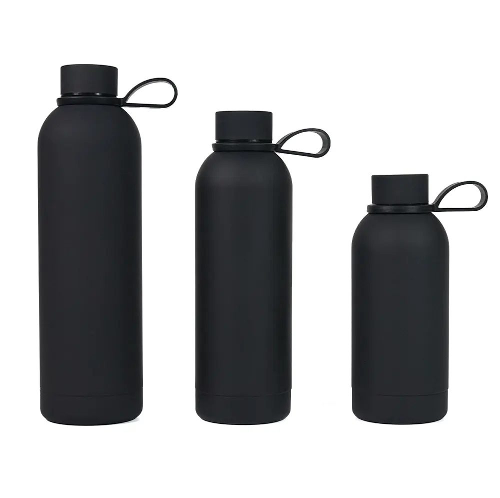 Mỹ phong cách trẻ em 750ml nắp tre tùy chọn BPA free cách điện chai nước cho phòng tập thể dục