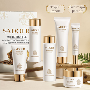 Kit <span class=keywords><strong>Facial</strong></span> Herbal Natural de Trufa Blanca de Marca Privada Sadoer, Más Vendido, Hidratante, Reafirmante, Iluminador, Set de Cuidado de la <span class=keywords><strong>Piel</strong></span> - Product Image 3