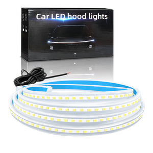 Ambient Lighting Car,Car Hood <b>Light</b>, Full-width <b>Daytime</b> <b>Running</b> <b>Light</b>, Hood Ambient <b>Light</b>, Ultra-thin LED <b>Light</b> Guide Strip - Product Image 3