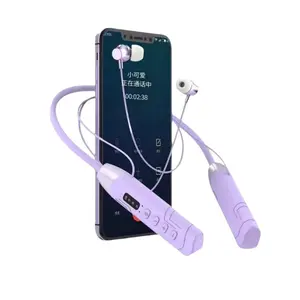 Headphones Manufacturer Earphones Bluetooth 5.4 Led Display Gaming Waterproof JL Chipset Hanging Neckband Earphones