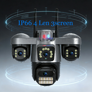 Cámara de Seguridad CCTV Tipo Domo de 9MP para Exteriores, Visión Nocturna a Todo Color, Detección de Movimiento, Seguimiento Humano por IA, Cámara <span class=keywords><strong>IP</strong></span> WIFI PTZ - Product Image 6