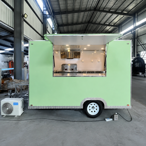Trailer de Comida, Pequenos Food Trucks, Trailer de Comida com Cozinha Completa, Carrinho de Sorvete, Trailer Móvel, Carrinho de Café Móvel - Product Image 1