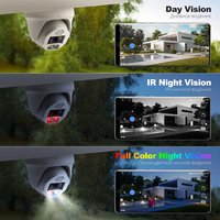 Système de caméra CCTV Techage 8MP 32 canaux NVR avec détection humaine, vision nocturne, caméra CCTV HD, kit de sécurité vidéo