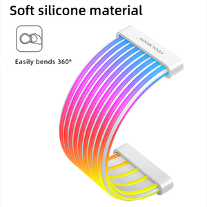 Fabriek Directe Verkoop Coolmoon C200 Rgb Pc Kabel Extensions Pc Gaming Computer Accessoires Geschikt Voor <span class=keywords><strong>3</strong></span> * 8pin 24pin Rgb Kabel - Product Image 5