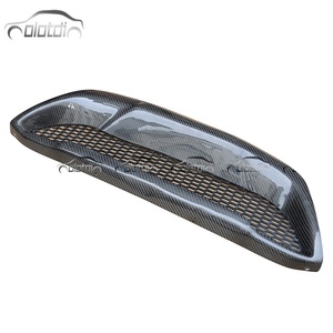 Rejilla de Fibra de Carbono Estilo H2 para Parachoques Delantero, Rejilla de Flujo de Aire para Hyundai Genesis Coupe 2009-2011 - Product Image 5