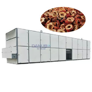 Heat Pump Fruit Hawthorn Continuous Mesh Belt Dryer Production Line for Drying Hawthorn for Sale - Product Image 1