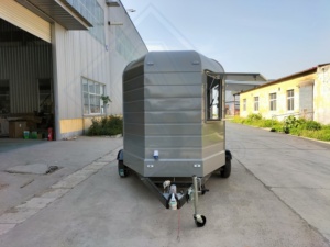 Sandviç en iyi üst satış mobil Fast Food kamyonlar için gıda Kiosk açık katlanabilir arabaları - Product Image 2