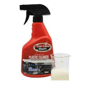 Plastic cleaner, quickly remove residue,restorative formula protects the surfaces from getting corroded and dull overtime