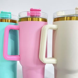 Customized 0oz Stainless Steel Insulated Cup with Handle <b>Straw</b> Ice Cup Thermal Water Bottle with Gift Box - Product Image 2