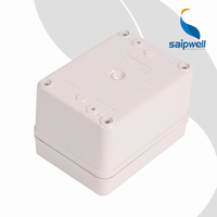 Boîte de jonction électrique étanche SAIPWELL en plastique ABS, boîte de terminaison DS-AG-0811 80*110*70mm IP67, boîtier extérieur CE ROHS