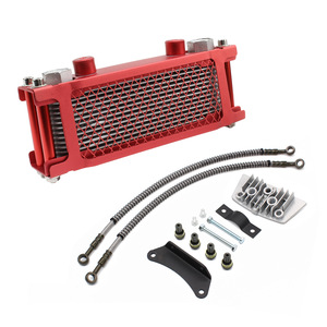 ชุดระบายความร้อนน้ำมันเครื่อง Zuqing 50 110 ซีซี สำหรับรถมอเตอร์ไซค์แบบดัดแปลง ระบบระบายความร้อนหม้อน้ำ สำหรับรถมอเตอร์ไซค์ลิตเติ้ลมังกี้ อันเดอร์โบน และรถออฟโรด - Product Image 2