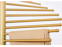 Garment Metal Display Scarf Hangers Rack Hijab Scarf Hanger Display Scarf Metal Hangers for Store