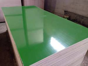 Contrachapado de Alta Calidad de 15 mm y 18 mm, Recubierto de Plástico Impermeable, Contrachapado Laminado con Revestimiento de Plástico PP para Construcciones - Product Image 3