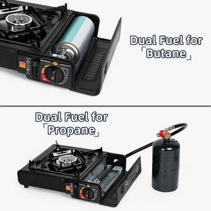Kits d'outils pour <span class=keywords><strong>barbecue</strong></span> d'extérieur Réchaud à <span class=keywords><strong>gaz</strong></span> de <span class=keywords><strong>camping</strong></span> manuel simple et léger au butane - Product Image 4