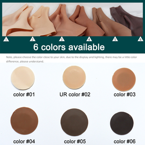 Bộ đồ liền thân giả ngực silicon có tay và quần xuyên thấu dành cho người chuyển giới, crossdressing - Product Image 6