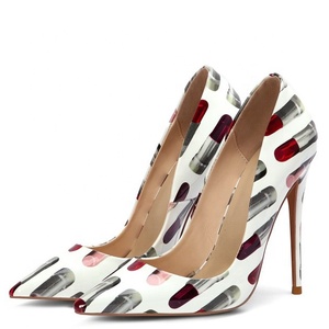 New Sexy Women Lipstick Dress <b>Shoes</b> Ladies Large Size 45 High Heel Pumps <b>Shoes</b> - Product Image 5