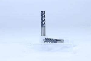 Fresa de 4 cuchillas de fábrica profesional, 65 grados, 65HRC, de acero inoxidable con recubrimiento de estaño nano negro para procesamiento de metales, ODM OEM - Product Image 5
