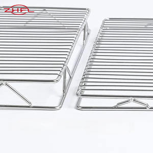 Grille de barbecue coréenne en titane, personnalisée, pliable, plate, avec grille circulaire, résistante à la corrosion et antiadhésive, pour charbon de bois, OEM - Product Image 5