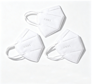 Mascarilla Facial Desechable KN95 de 5 Capas Protectoras con 95% de Eficiencia de Filtración, No Tejida, Cómoda, con Orejeras, Antipolvo y Transpirable - Product Image 5