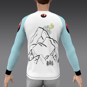 HIRBGOD hommes populaires hauts à manches longues <span class=keywords><strong>vtt</strong></span> vêtements de cyclisme séchage rapide respirant <span class=keywords><strong>VTT</strong></span> vêtements <span class=keywords><strong>pour</strong></span> adulte - Product Image 6